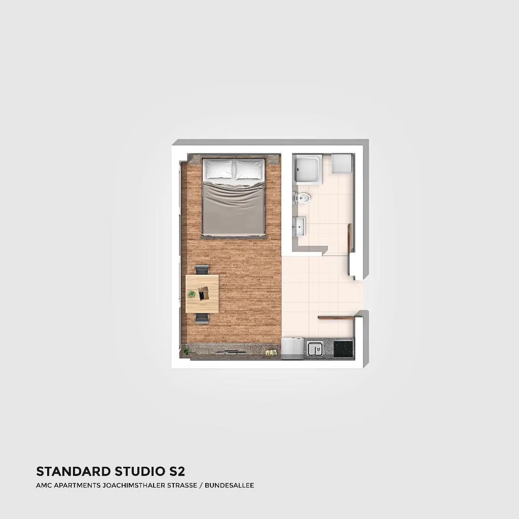APARTMENT STANDARD Room, AMC Apartments Ku'Damm, Berlin