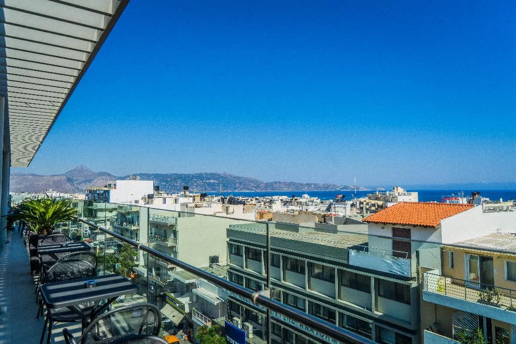 Terrace, Castello City, Crete