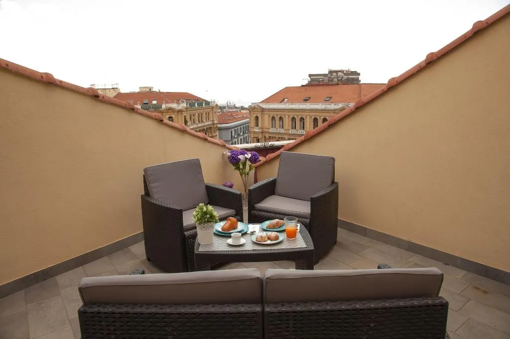 Terrace, Caesar B B Napoli, Naples