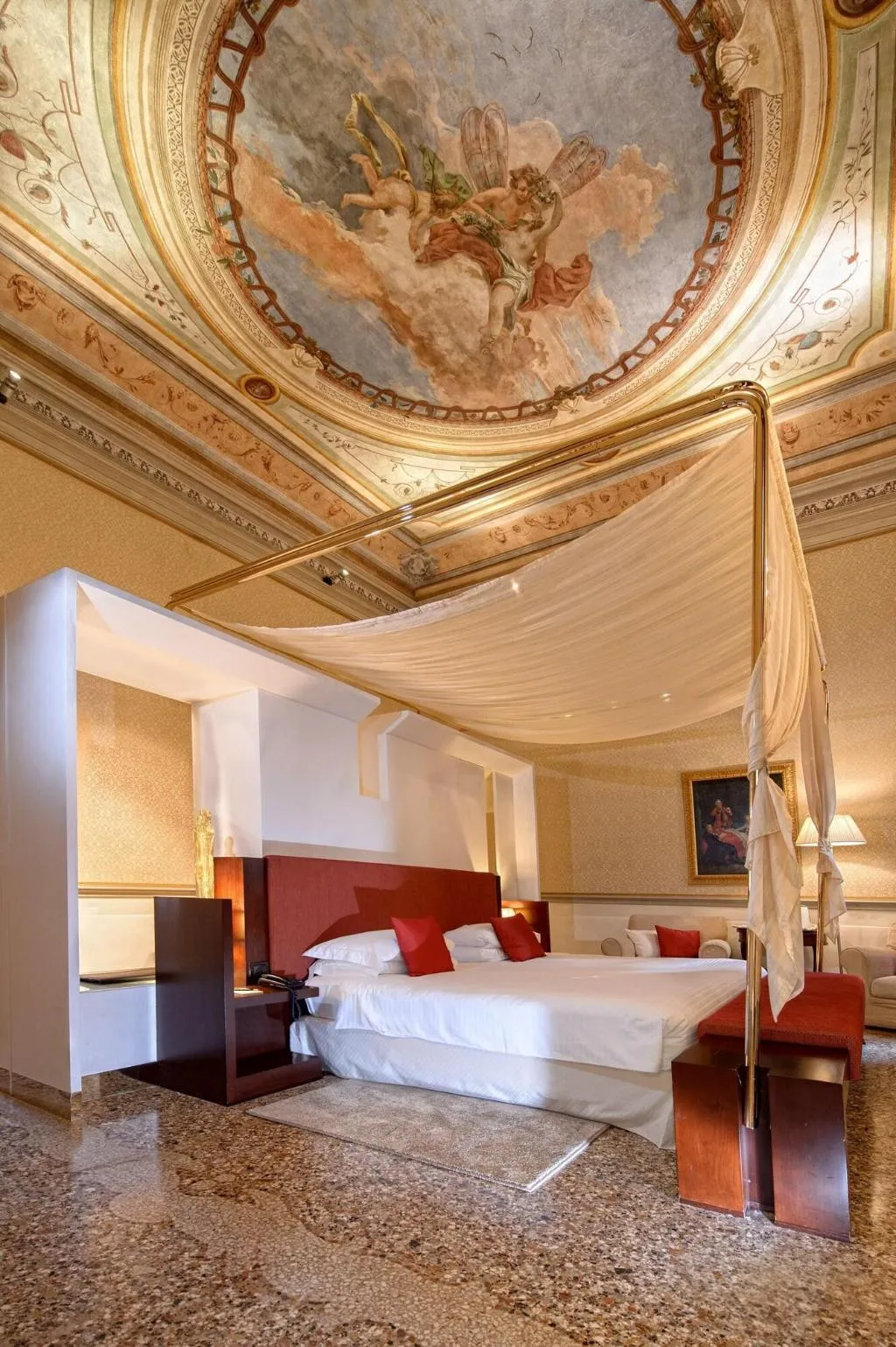 SUITE KING SIZE BED Room, Ruzzini Palace, Venice