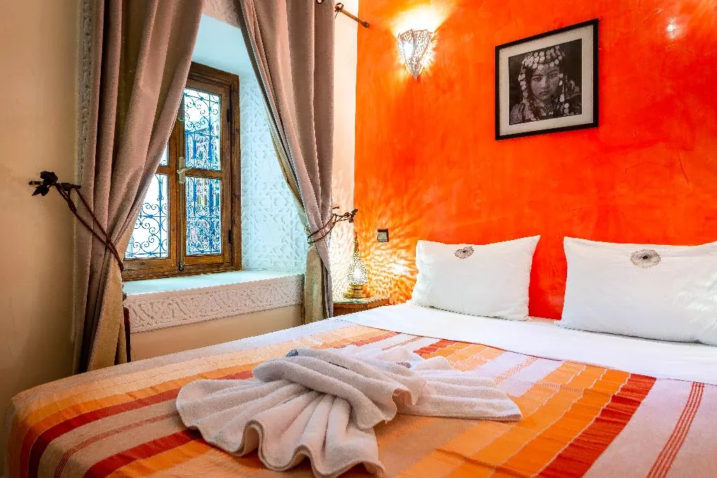 DOUBLE DELUXE ONE BED Room, Riad Kamal, Marrakech