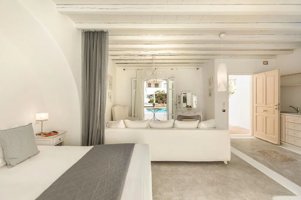 JUNIOR SUITE WITH DOUBLE BED Room, Corfos Hotel, Mykonos