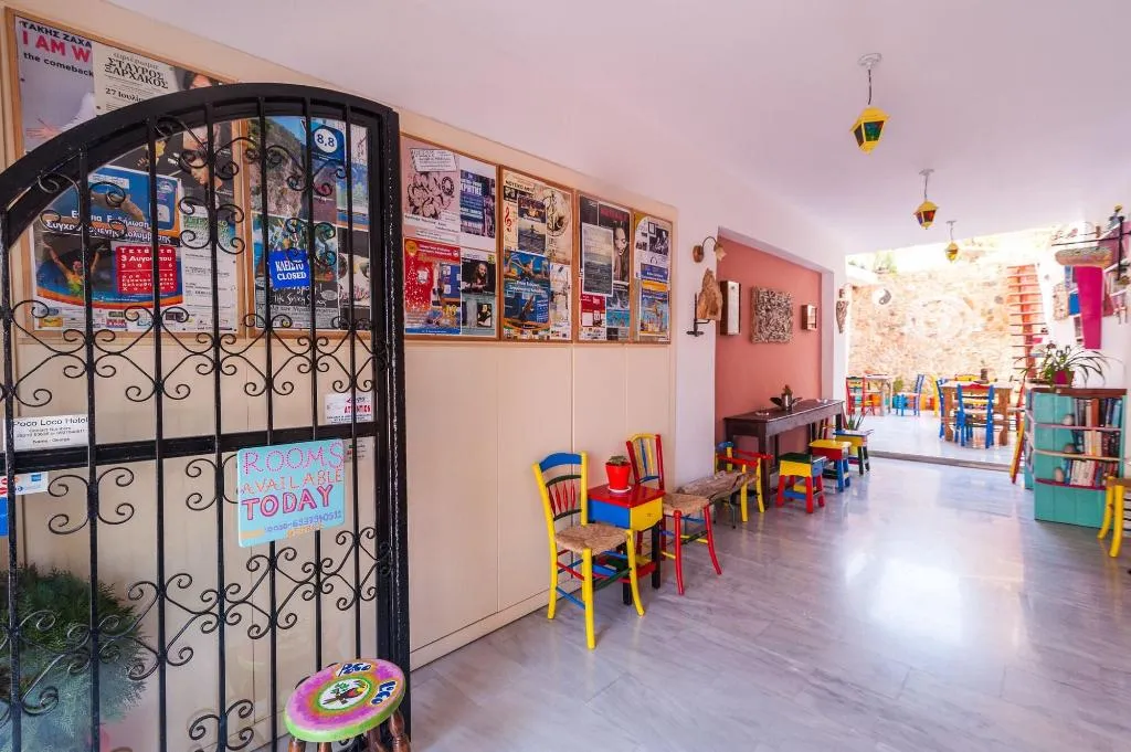 Lobby, Poco Loco Bed & Breakfast, Crete