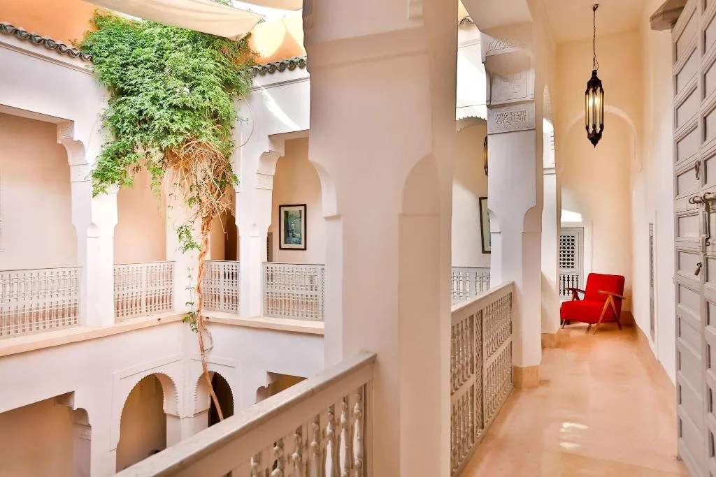 Lobby, Riad Al Jazira, Marrakech