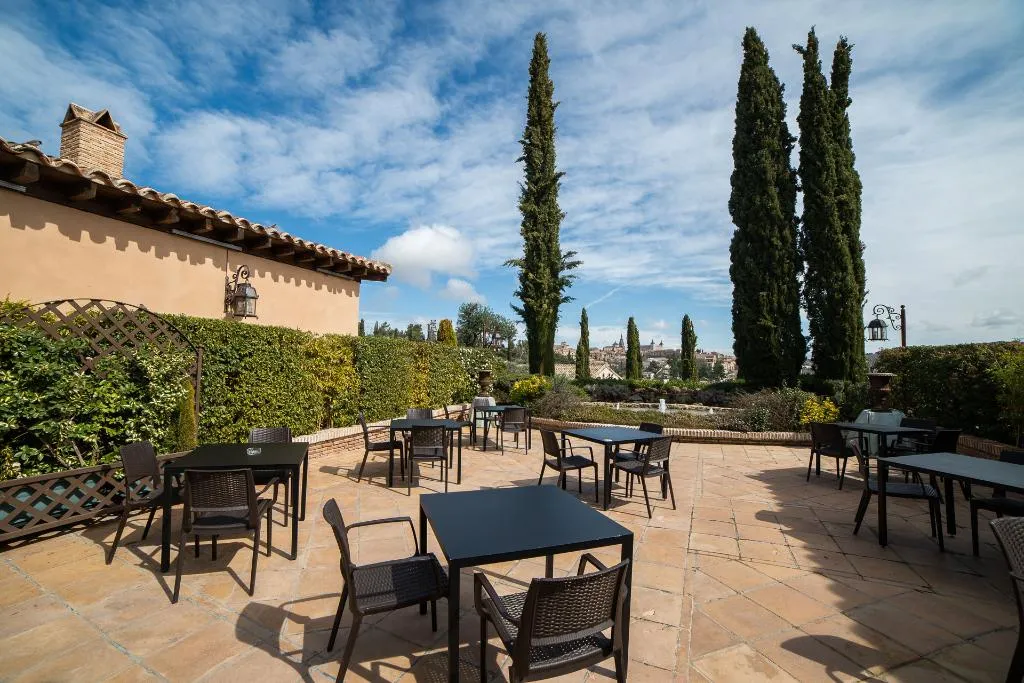Terrace, Hotel Cigarral De Caravantes, Madrid