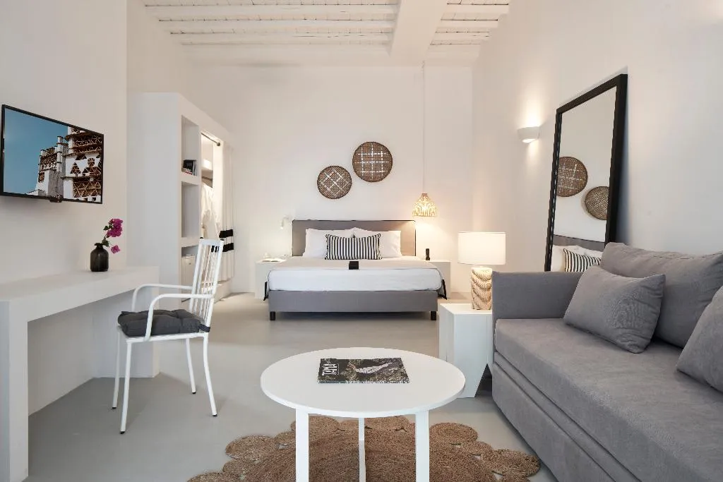 SUITE DELUXE WITH JACUZZI Room, Mr & Mrs White Tinos, Mykonos