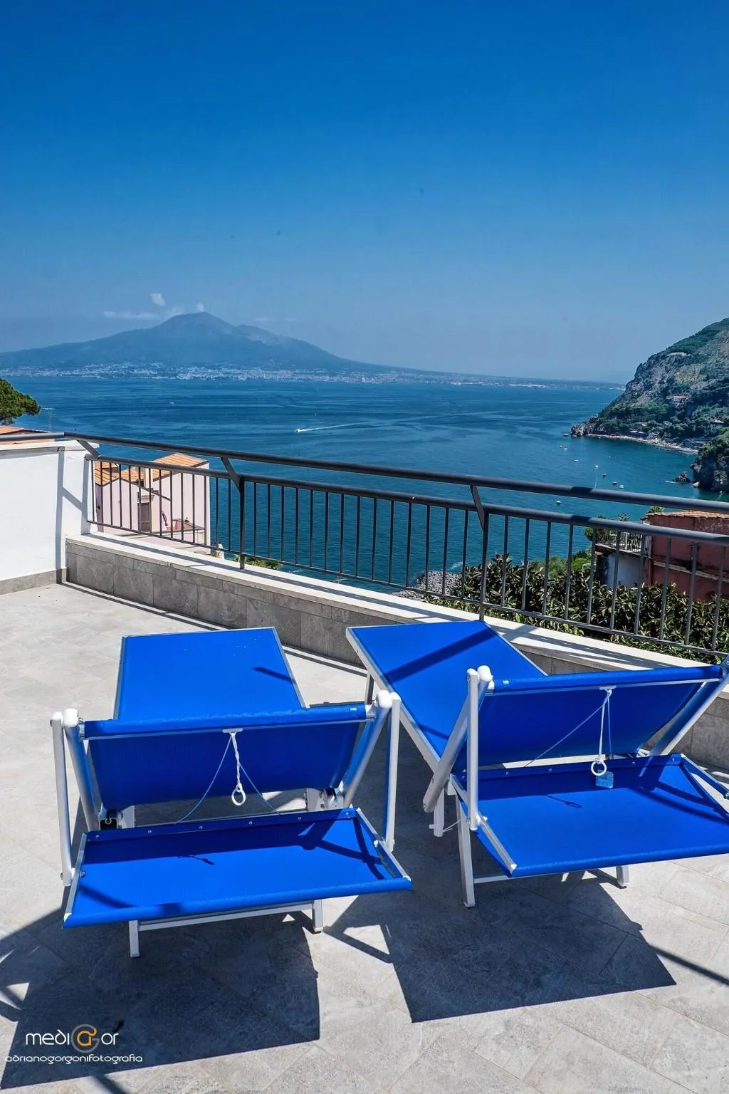 Terrace, Hotel Aequa, Naples