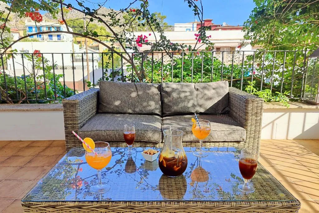 Terrace, Boutique Hotel Oriola, Majorca