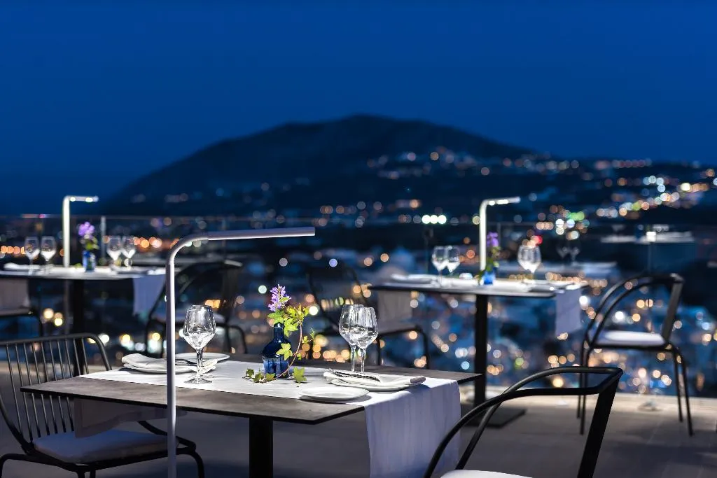 Restaurant, Mythical Blue Luxury Suites, Santorini