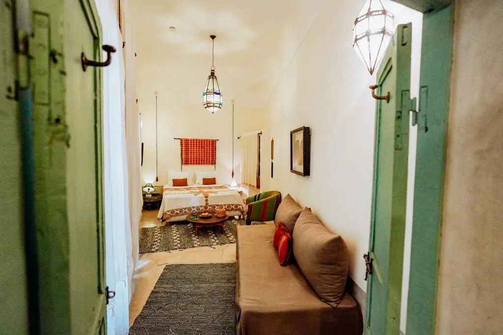 DOUBLE ONE BEDROOM ONE BATHROOM Room, Riad Dar Ayur, Marrakech