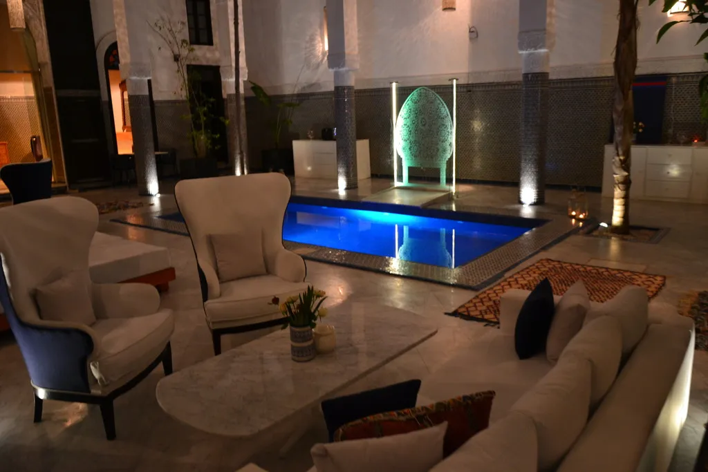 Lobby, Riad Braya, Fez