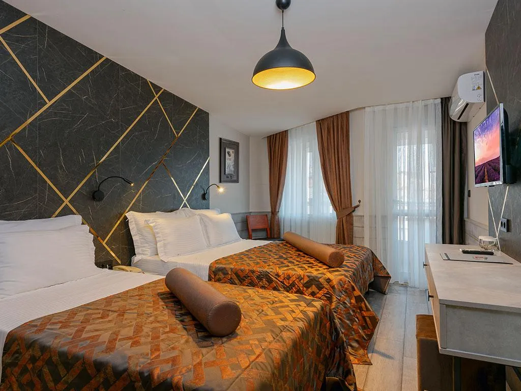 DOUBLE SINGLE USE SUPERIOR SEA VIEW Room, Monart City, Antalya