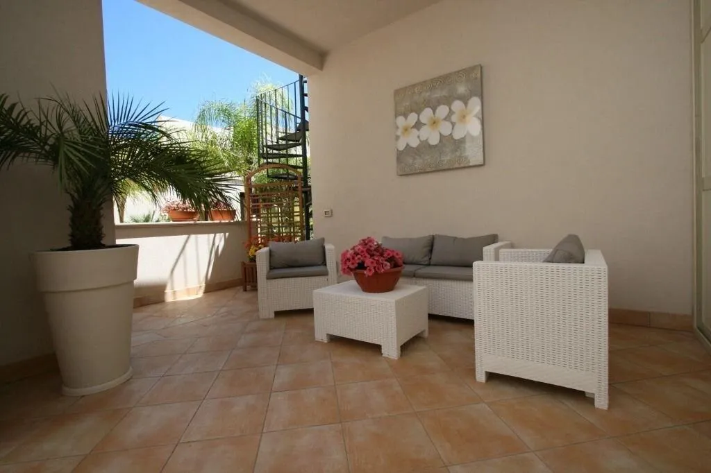 Terrace, Amaryllis Hotel, Palermo