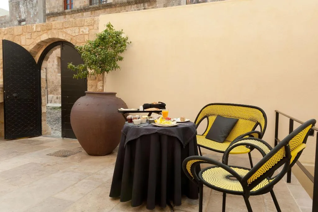Terrace, Allegory Boutique Hotel, Rhodes