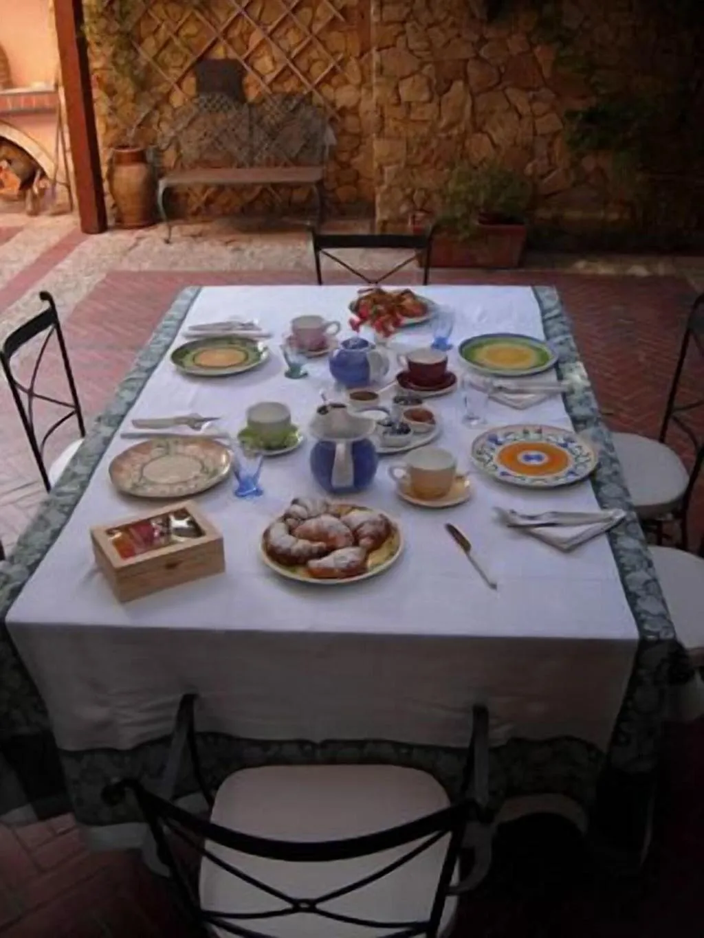 Restaurant, Villa Clementine, Palermo
