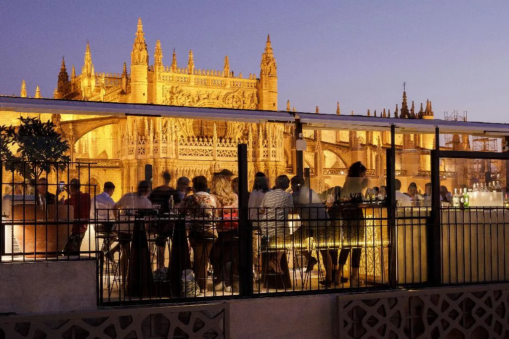 Terrace, Mercer EME Catedral Hotel, Seville