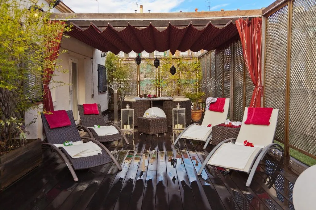 Terrace, Villa Victoria Barcelona, Barcelona