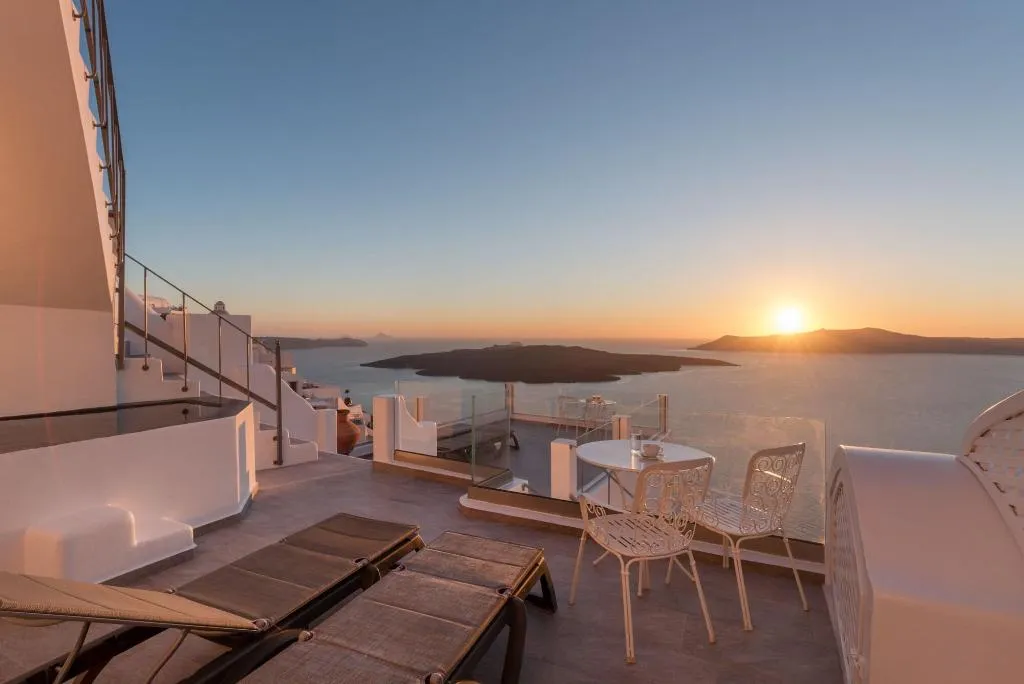 Room, Villa Renos, Santorini