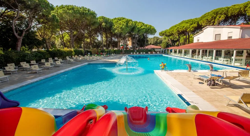 Pool, Club del Sole Jesolo Family Resort, Venice