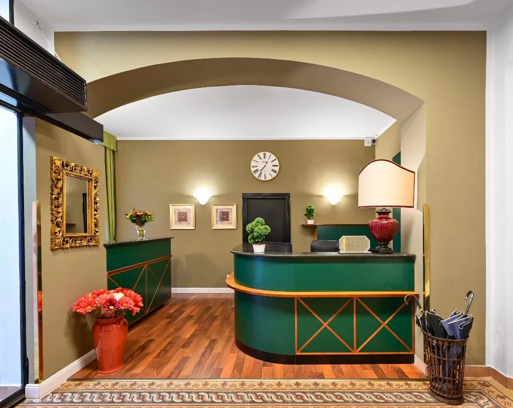 Lobby, Hotel Mala Strana, Prague