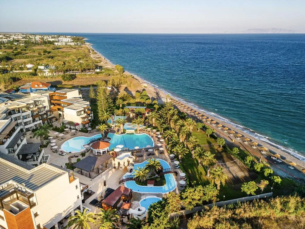 General view, D'Andrea Mare Beach Hotel, Rhodes