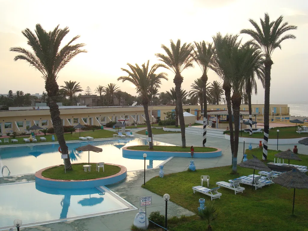 Pool, Les Palmiers, Tunisia