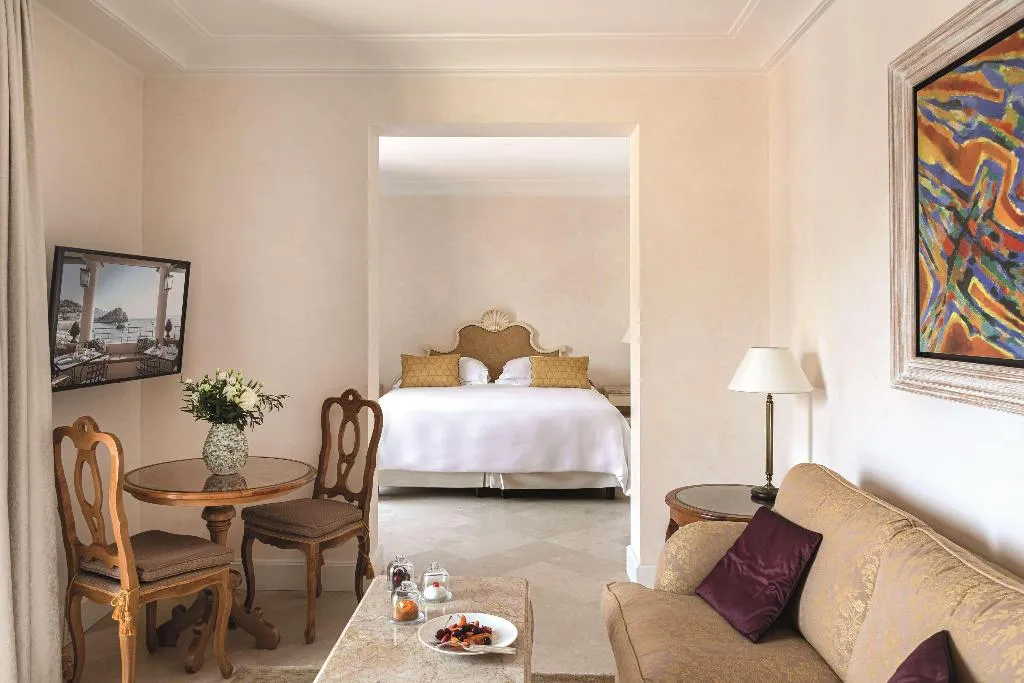 JUNIOR SUITE PREMIUM Room, Villa Sant'Andrea, A Belmond Hotel, Taormina Mare, Catania