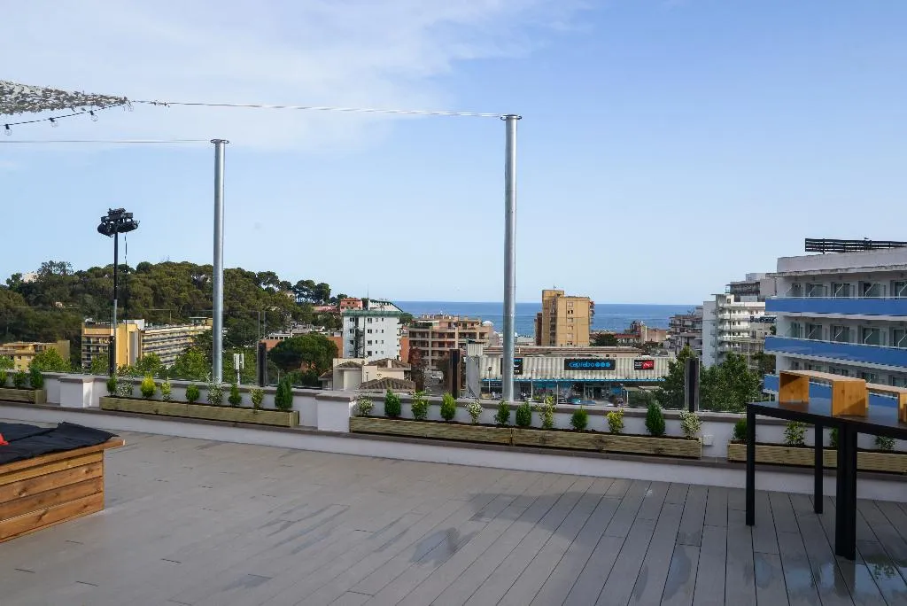 Terrace, BPM Lloret Hotel, Costa Brava
