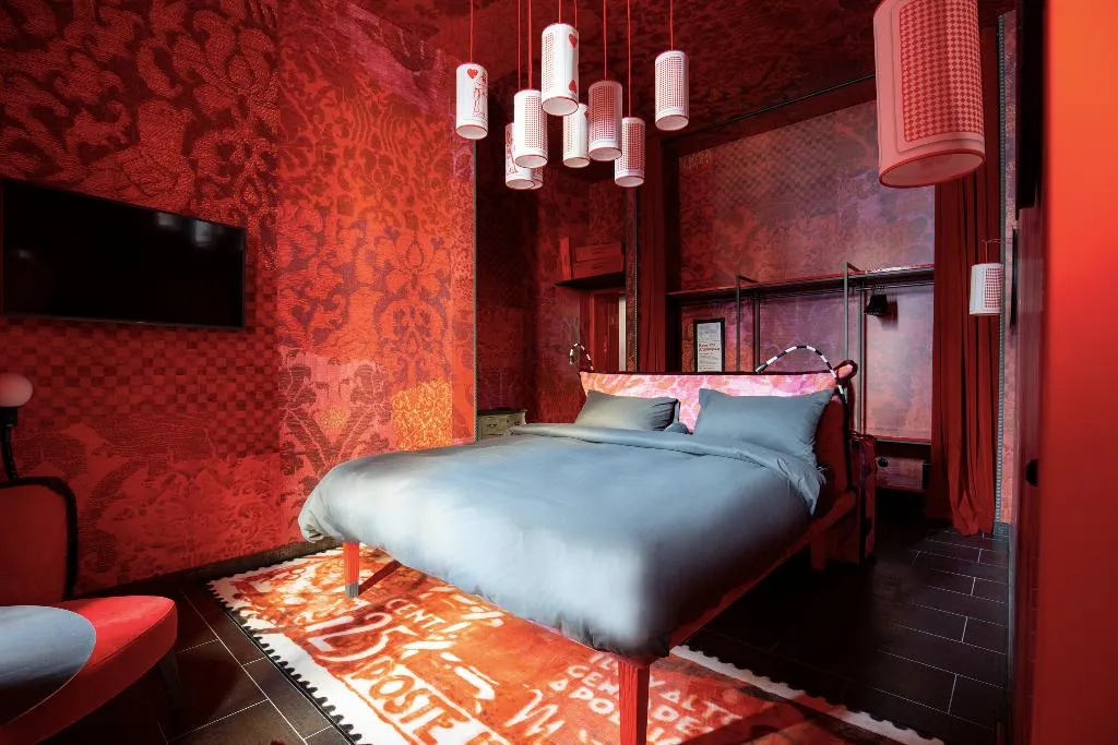 DOUBLE SINGLE USE KING SIZE BED Room, 25hours Hotel Piazza San Paolino, Florence