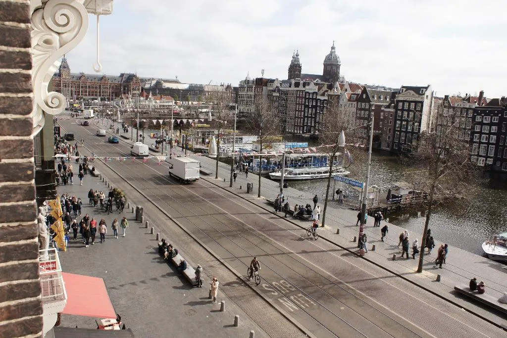 TWIN CITY VIEW TWO BEDS Room, Hotel Van Gelder, Amsterdam