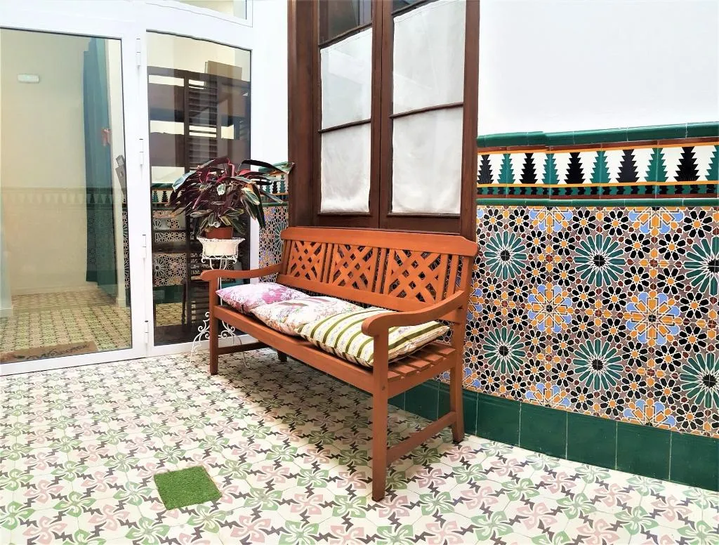 Terrace, Los Canaritos Guest-House, Gran Canaria