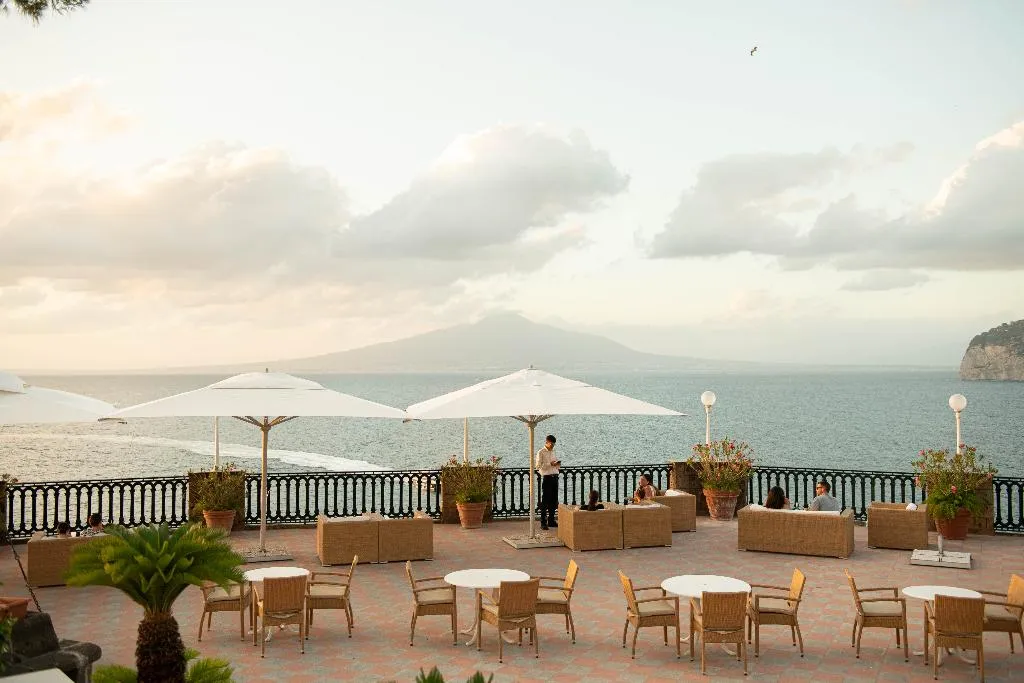 Terrace, Grand Hotel Europa Palace, Naples