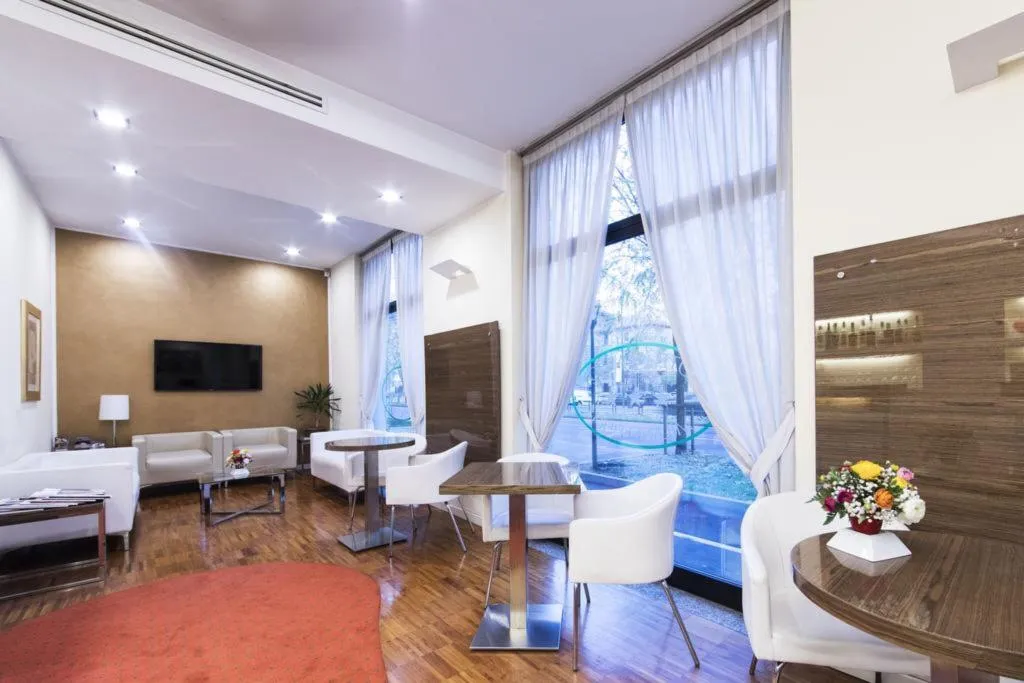 Lobby, Hotel Campion, Milan