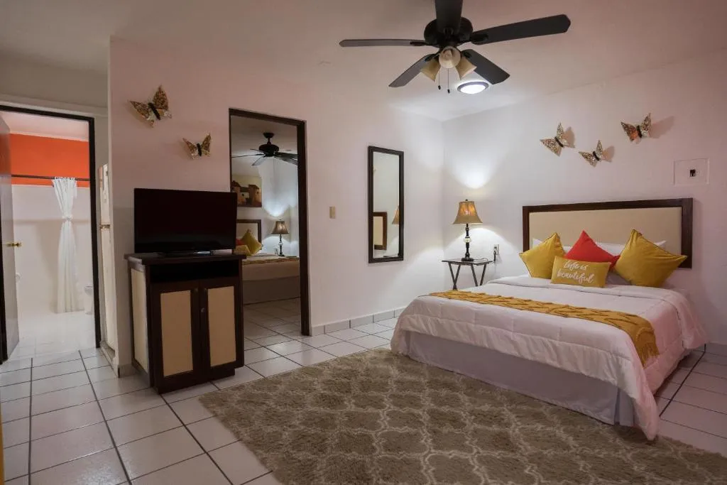 Room TWO BEDS Room, Posada Mariposa Boutique Hotel, Playa Del Carmen