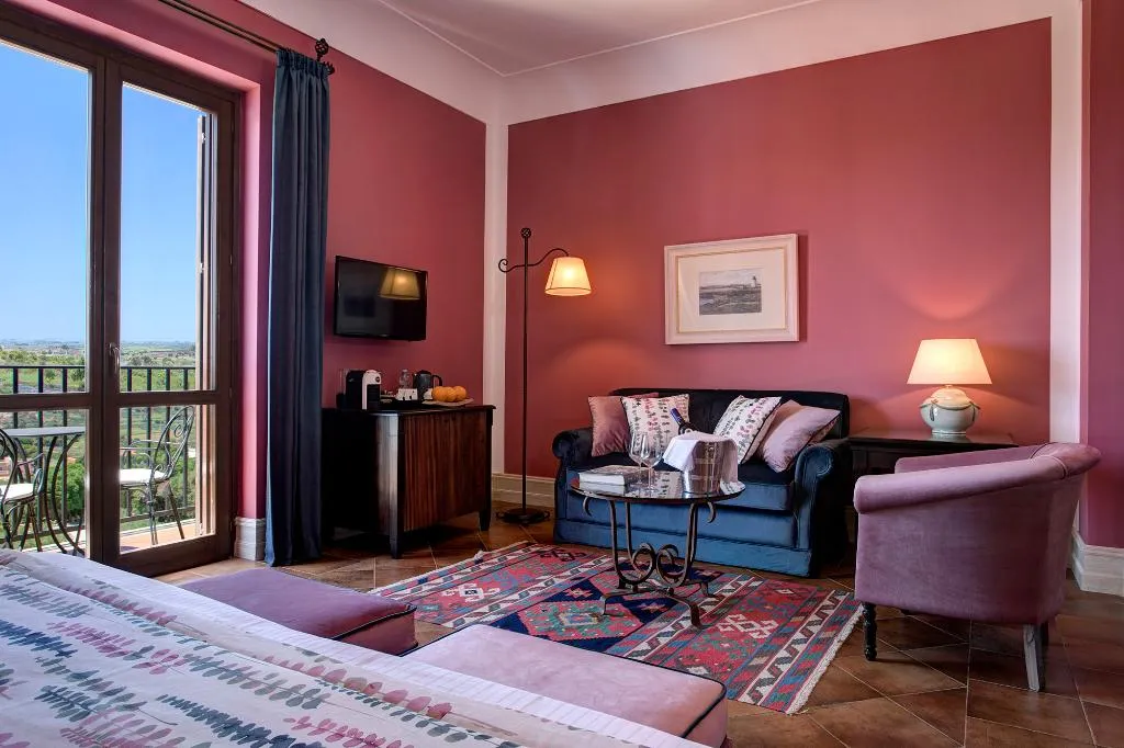 JUNIOR SUITE SEA VIEW Room, Baglio Oneto dei Principi di San Lorenzo, Palermo
