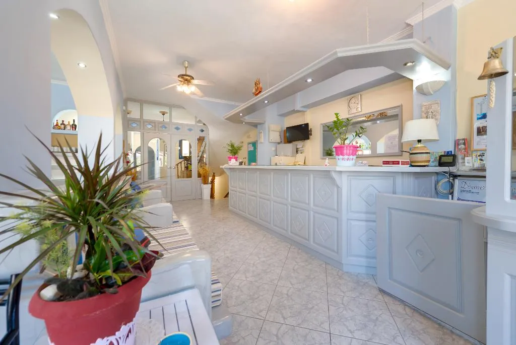 Lobby, Akis Hotel, Santorini