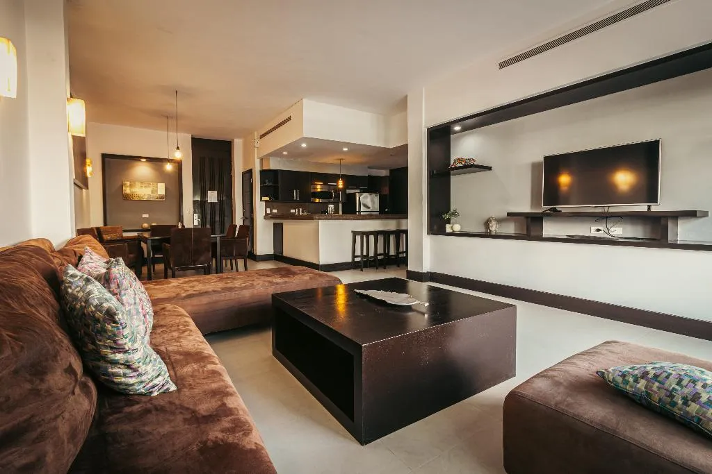 SUITE DELUXE TWO BEDROOM Room, Aldea Thai by oceanfront, Playa Del Carmen