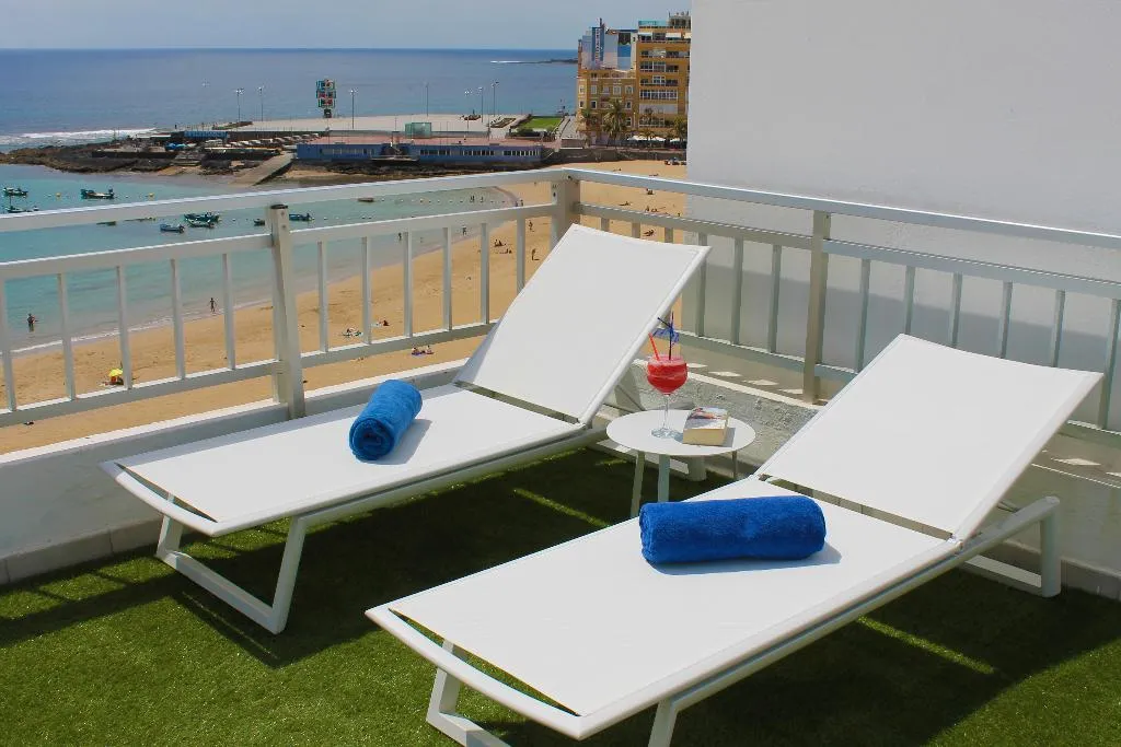 Terrace, RK Luz Playa Suites, Gran Canaria