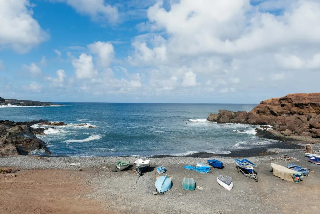 Beach, Casa Rural Caleton Del Golfo, Lanzarote