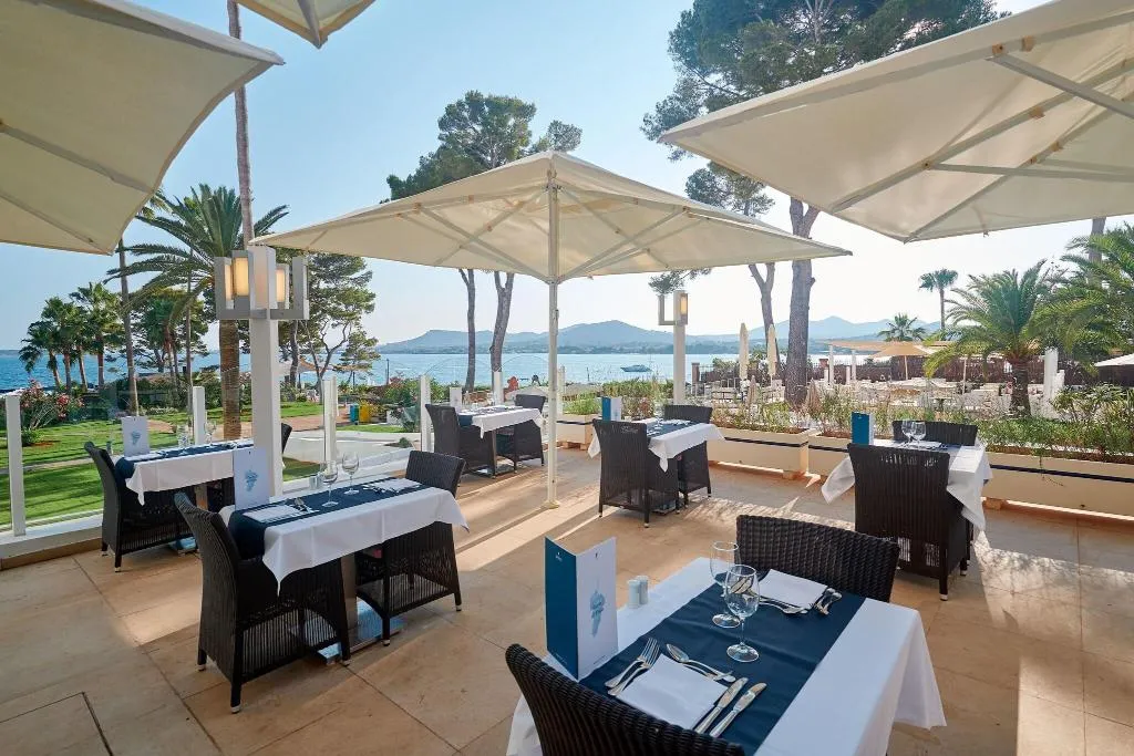 Restaurant, Hipotels Eurotel Punta Rotja, Majorca