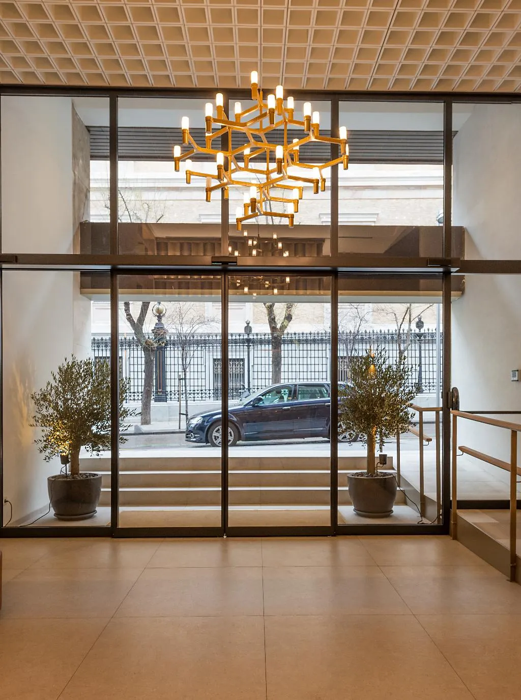 Lobby, Apartamentos Recoletos, Madrid