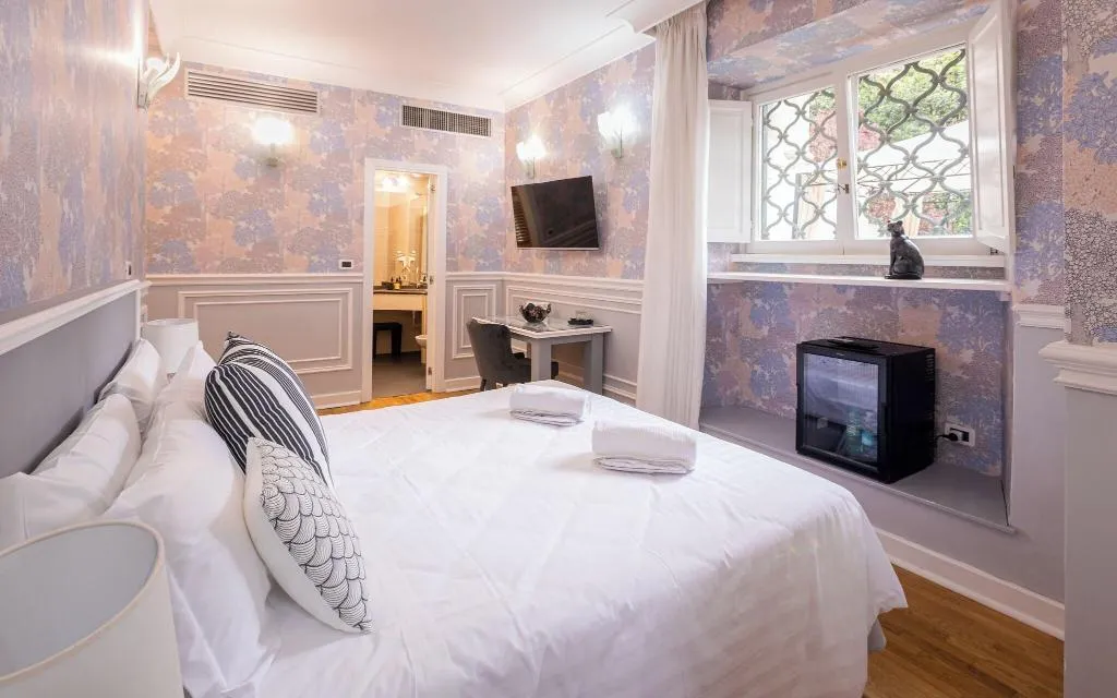 Room, Hotel Villa Mangili, Rome