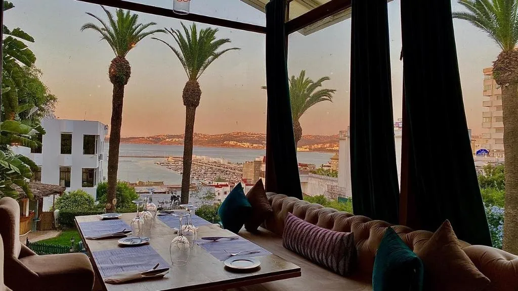 Restaurant, Rembrandt Hotel, Tangier