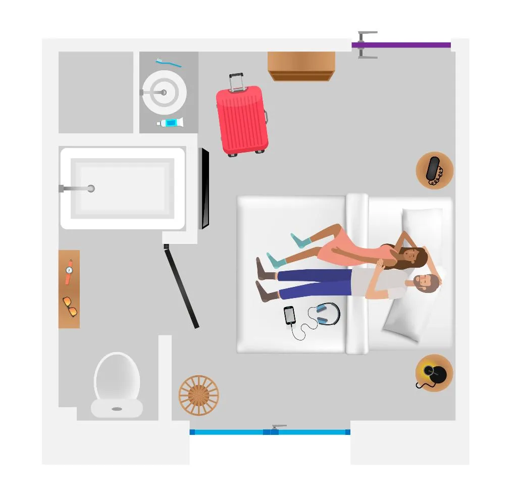 DOUBLE STANDARD Room, Sleep´N Atocha, Madrid
