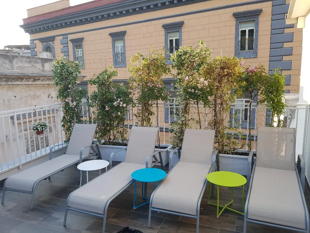 Terrace, Hotel San Michele, Naples