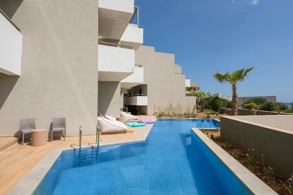 DOUBLE WITH PRIVATE POOL Room, Mare Village Hotel, Crete