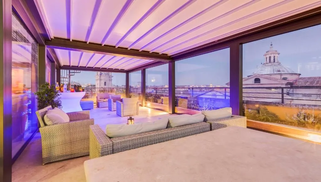 Restaurant, Navona Queen Rooftop, Rome