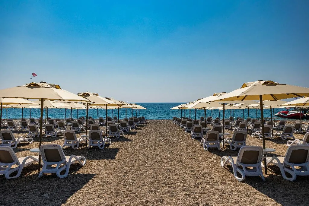 Beach, Si̇Mena Comfort Hotel, Antalya