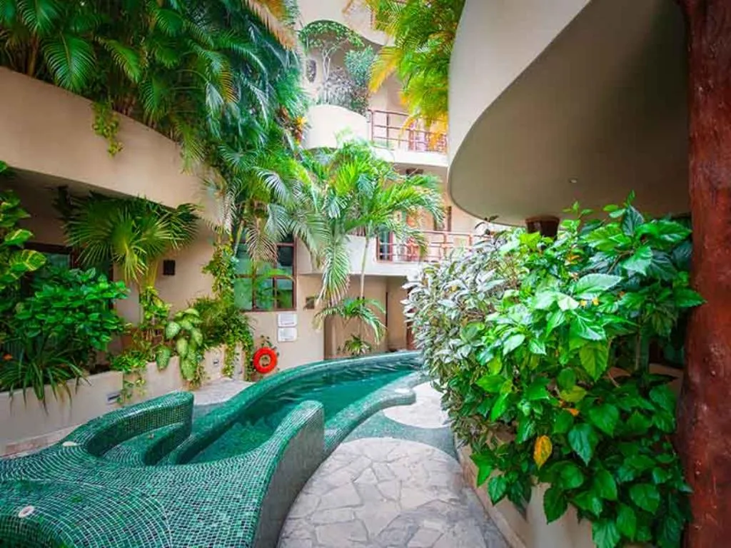 Lobby, Maya Villa Condo Hotel, Playa Del Carmen