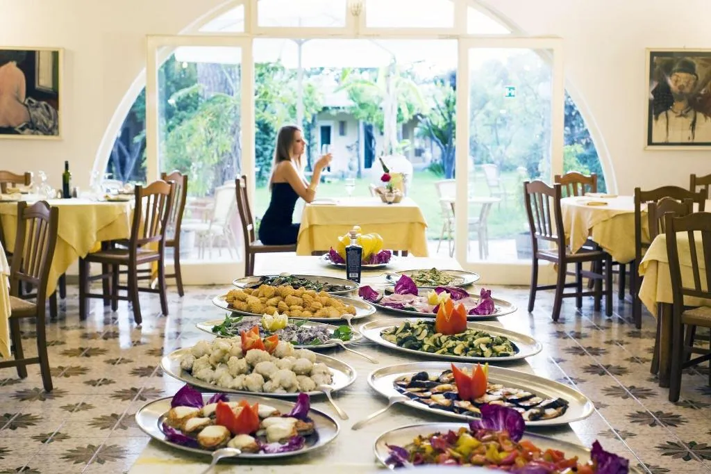 Restaurant, Villa Angela Terme, Naples